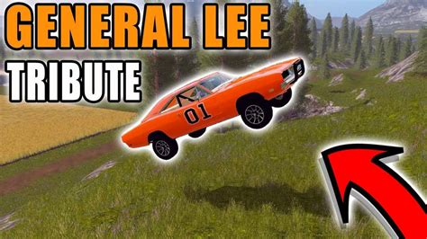 General Lee 1969 Dodge Charger V10 Fs17 Farming Simulator 17 Mod