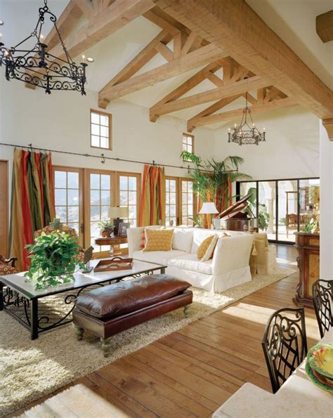 Mediterraneanstyle Living Room Design Ideas Home Decorating Idea Diy