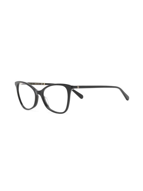 gucci eyewear cat eye frame optical glasses farfetch