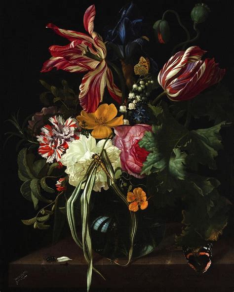 Flower Still Life 1669 By Maria Van Oosterwijck Cincinnati Art