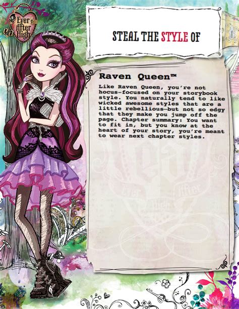 Ever after high book of destiny : Image - Whose Fairytale Style Should You Steal - Raven ...