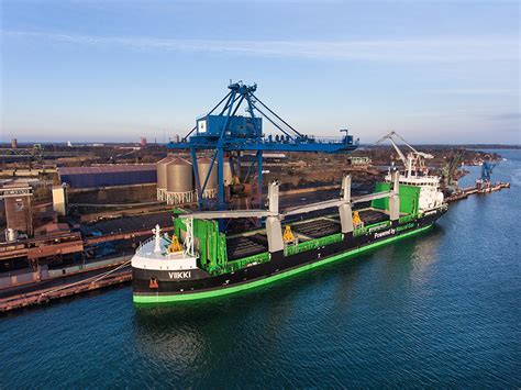 The Worlds Most Eco Friendly Bulk Carrier Now Operating On The Baltic