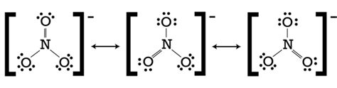 Nitrate Ion Lewis Structure No3