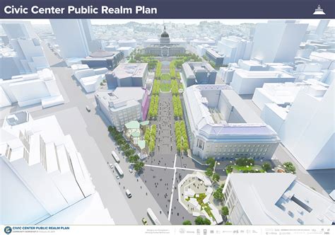 design review massive civic center renovation proposed in san francisco planetizen news