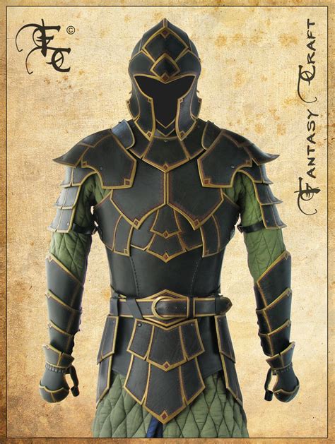 Fantasy Leather Armor By Fantasy Craft On Deviantart