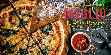 Daftar Harga Menu Delivery Meglio Pizza And Pasta Depok Yogyakarta