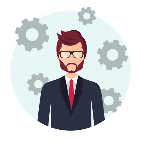 Businessman Character Icon Download Free Vectors Clipart Graphics