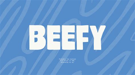 Beefy Burger Food Truck Branding Behance