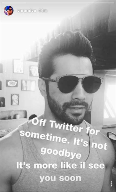 Varun Dhawan Quits Twitter After Being Trolled Entertainment Celebrity Gossip Emirates24 7