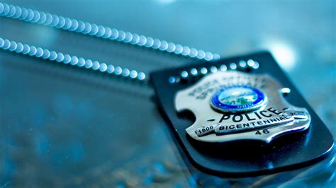 Police Badge Text Chain Macro Wallpaper 1920x1080 45274 Wallpaperup