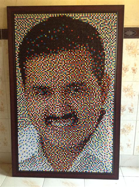 Vaibhav Nânik Pushpin Portrait Total Pin 10200 Time