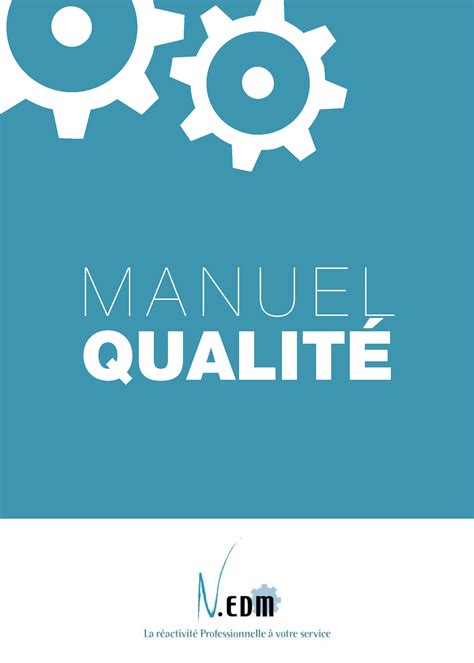 Manuel Qualité N.EDM