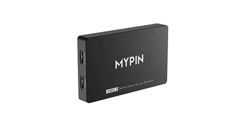 Mypin 4k 60fps Hd Hdr Game Capture Usb 3 0 Passthrough Video In 1080p 60fps Con Registrazione