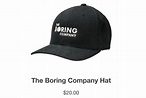 Elon Musk sold $80k worth of The Boring Company hats in under 24 hours