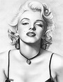 Alt=Marilyn Monroe Pencil Drawing Title=Marilyn Monroe Pencil Drawing ...