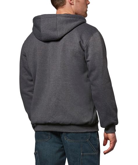 Carhartt Mens Paxton Heavyweight Hooded Zip Front Sweatshirt Marks