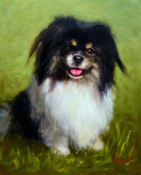Custom Dog Oil Portrait Pet Portrait Commission Painting Etsy