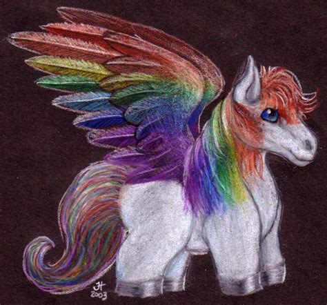 Rainbow Pegasus By Malytwotails On Deviantart