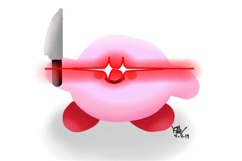 Kirby is the unstoppable puffball with an infinite appetite. View topic - Knife Kirby - Chicken Smoothie