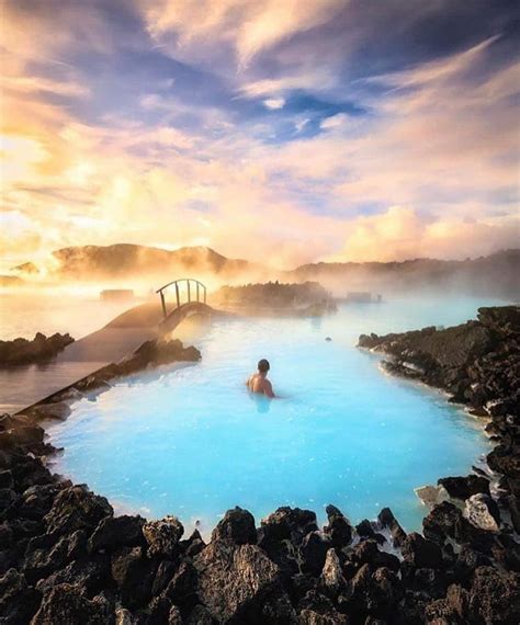Do You Have An Layover In Reykjavik Head To The Blue Lagoon Pool Mud
