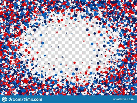 Festive Design Background Concept With Scatter Circles Stars In