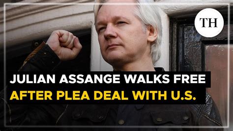 Wikileaks Julian Assange Pleads Guilty In Deal With Us That Secures