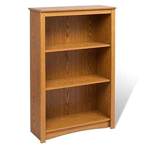 Oak 4 Shelf Bookcase Adjustable Shelves Constructed From High Quality