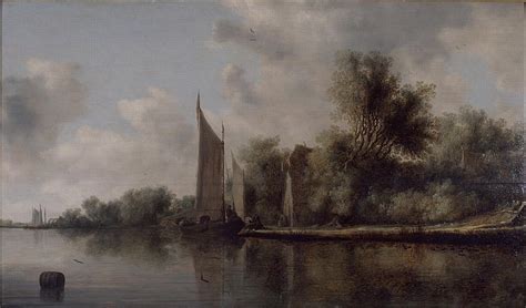 Reproductions De Qualité Musée Bord De Rivière De Salomon Van Ruisdael