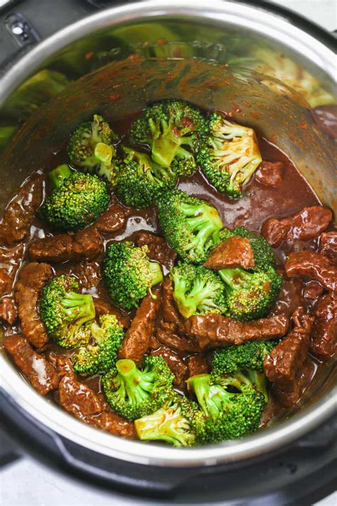 What to serve with instant pot flank steak. Instant Pot Beef and Broccoli - Little Sunny Kitchen | Instant pot beef, Instant pot recipes ...