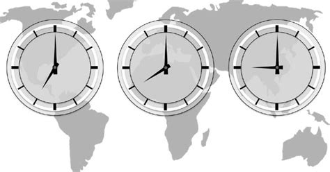 Tabel Perbedaan Waktu Dunia Imagesee