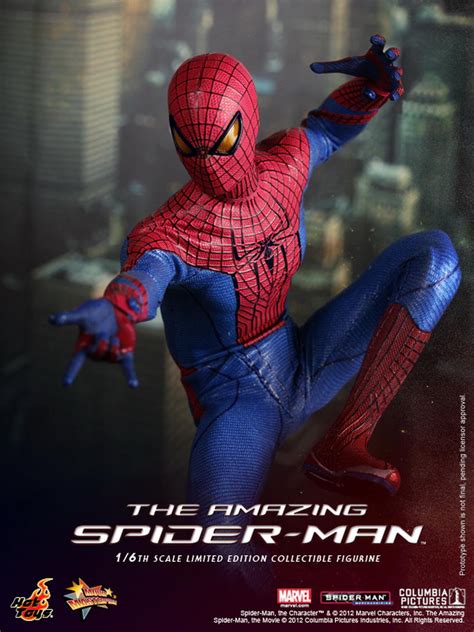 Hot Toys The Amazing Spider Man 16th Scale Spider Man Limited