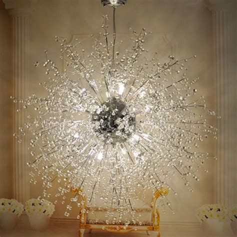Modern Dandelion Led Chandelier Fireworks Pendant Lamp Ceiling Lighting Lights Ebay