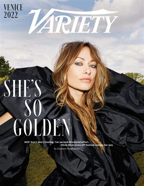 Olivia Wilde In Variety Magazine Venice 2022 Edition Hawtcelebs