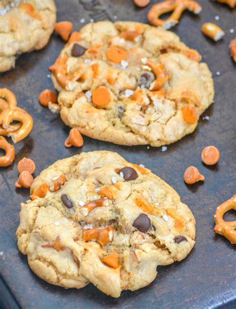 It is the perfect combination of sweet and salty. panera kitchen sink cookie