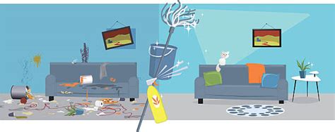 Messy House Illustrations Royalty Free Vector Graphics And Clip Art Istock