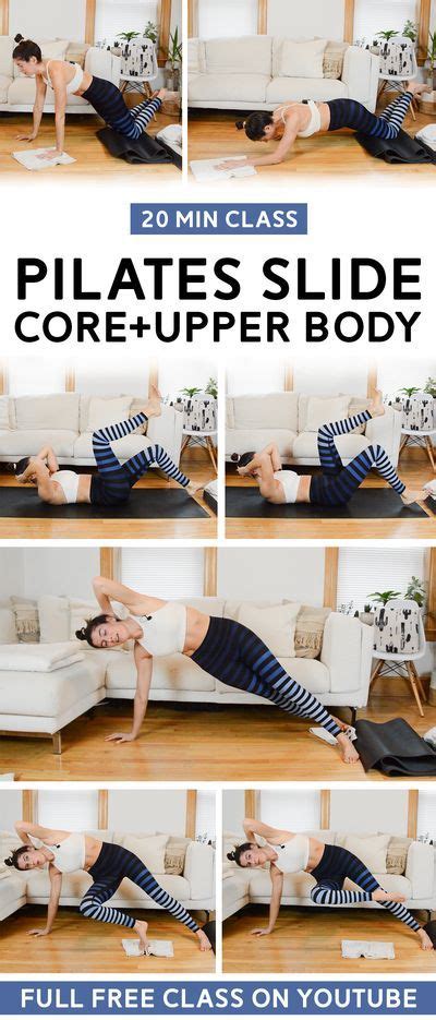 Pilates Slide Core And Upper Body 20 Mins Towelslider Only