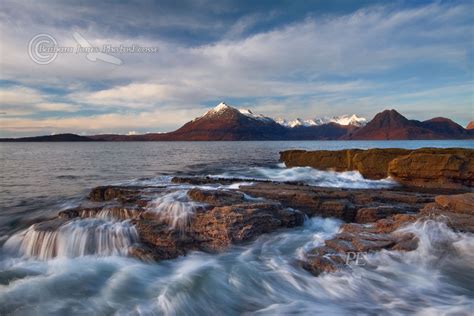 Elgol Waves On Rocks Loch Scavaig Isle Of Skye Scotland Isle Of