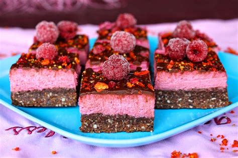 4 low calorie chocolate desserts. Raw Chocolate Raspberry Brownies and Other New Recipes - Sweetly RawSweetly Raw