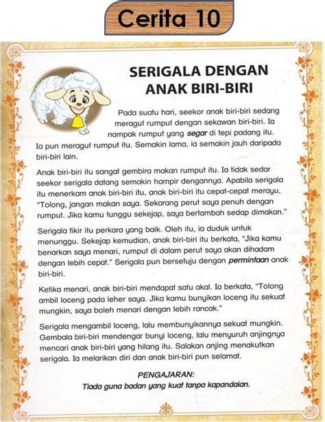 Pendek Buku Cerita Bahasa Melayu Koleksi Ebook Cerita Kanak Kanak