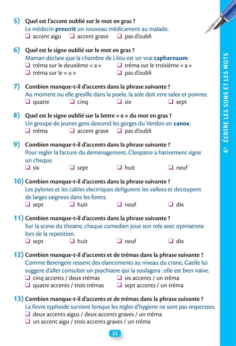 Exercices D Orthographe Sp Cial Coll Ge Editions Larousse