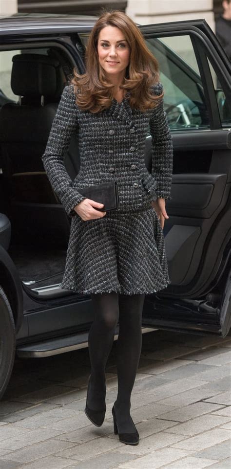 Kate Middleton Skirt Suit February 2019 Popsugar Fashion Photo 7