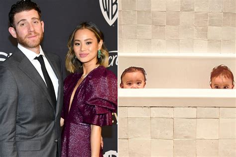 Jamie Chung And Bryan Greenberg Share Photo Of Twin Sons In The Bathtub