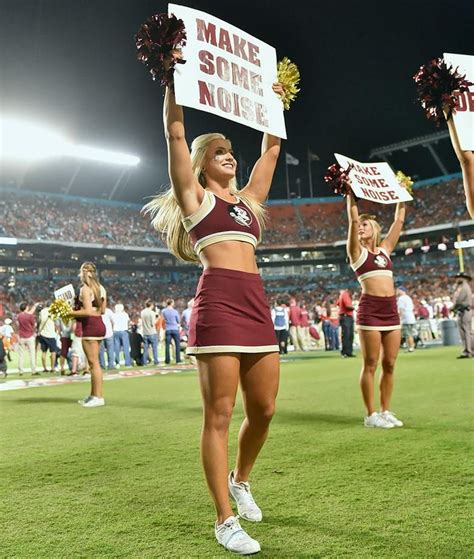 Florida State University Sexy Cheerleaders Cheerleading Florida