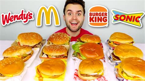 Mcdonalds Vs Wendys Vs Burger King Vs Sonic Who Has The Best Burger