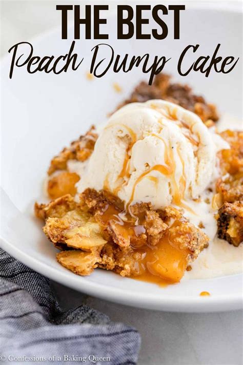 The Best Peach Dump Cake Recipe Confessions Of A Baking Queen
