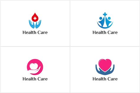 Premium Vector Set Of Creative Medical Healthcare Logo Design Collection