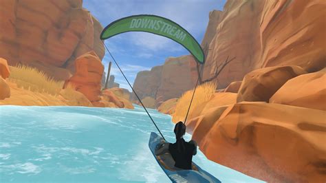 Downstream Vr Whitewater Kayaking Reviews And Overview Vrgamecritic
