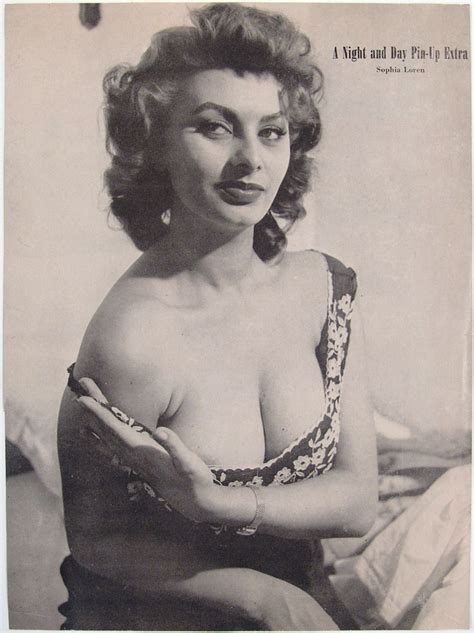 Sold Price Night Day Risque Cover Big Sophia Loren Pin Up