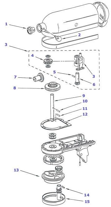 Kitchenaid stand mixer not working will turn on beater. 33 Kitchenaid Artisan Parts Diagram - Diagram Example Database