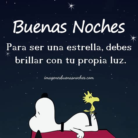 Snoopy Buenas Noches Frases Imágenes Buenas Noches